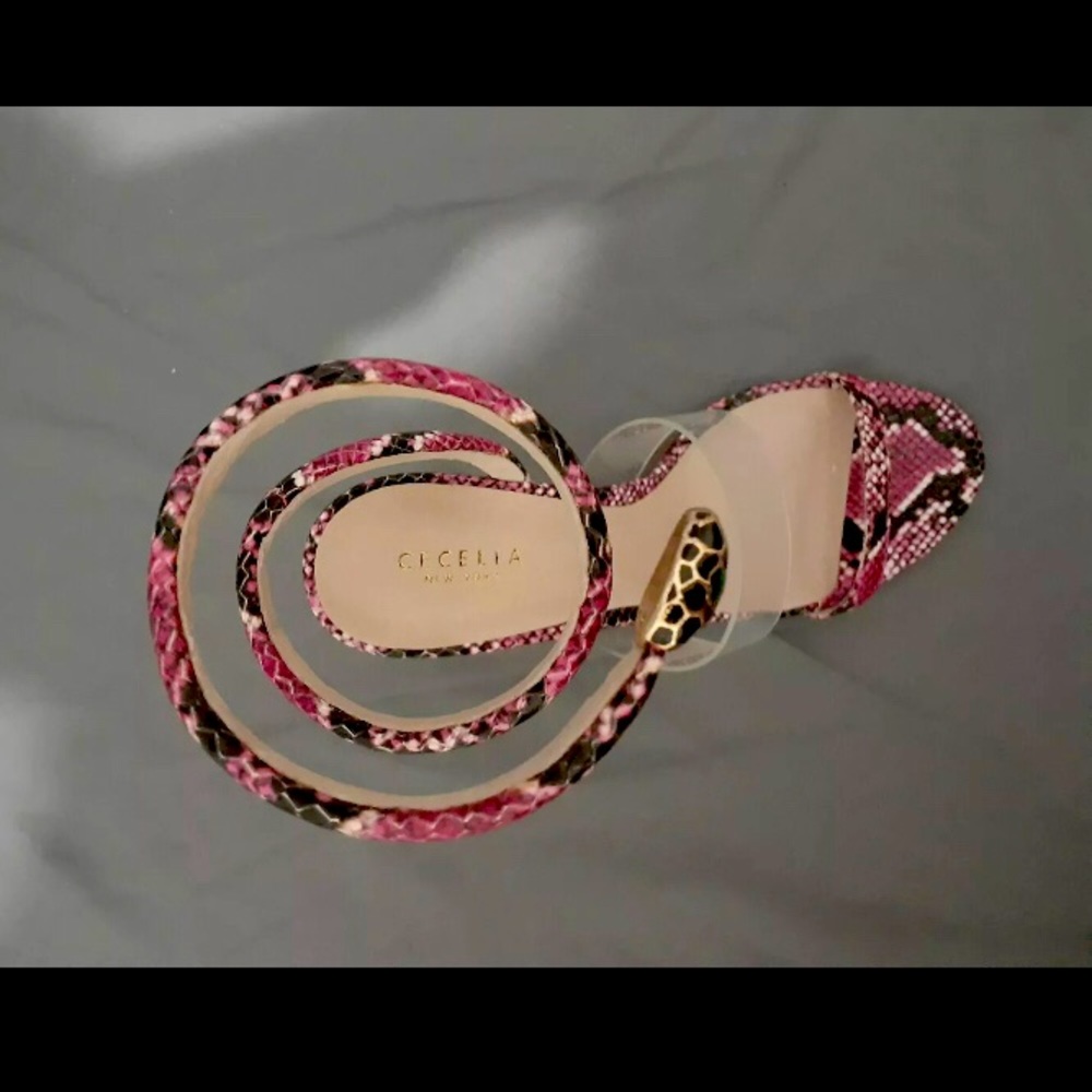 Cecelia New York Wrap Snake Shoes